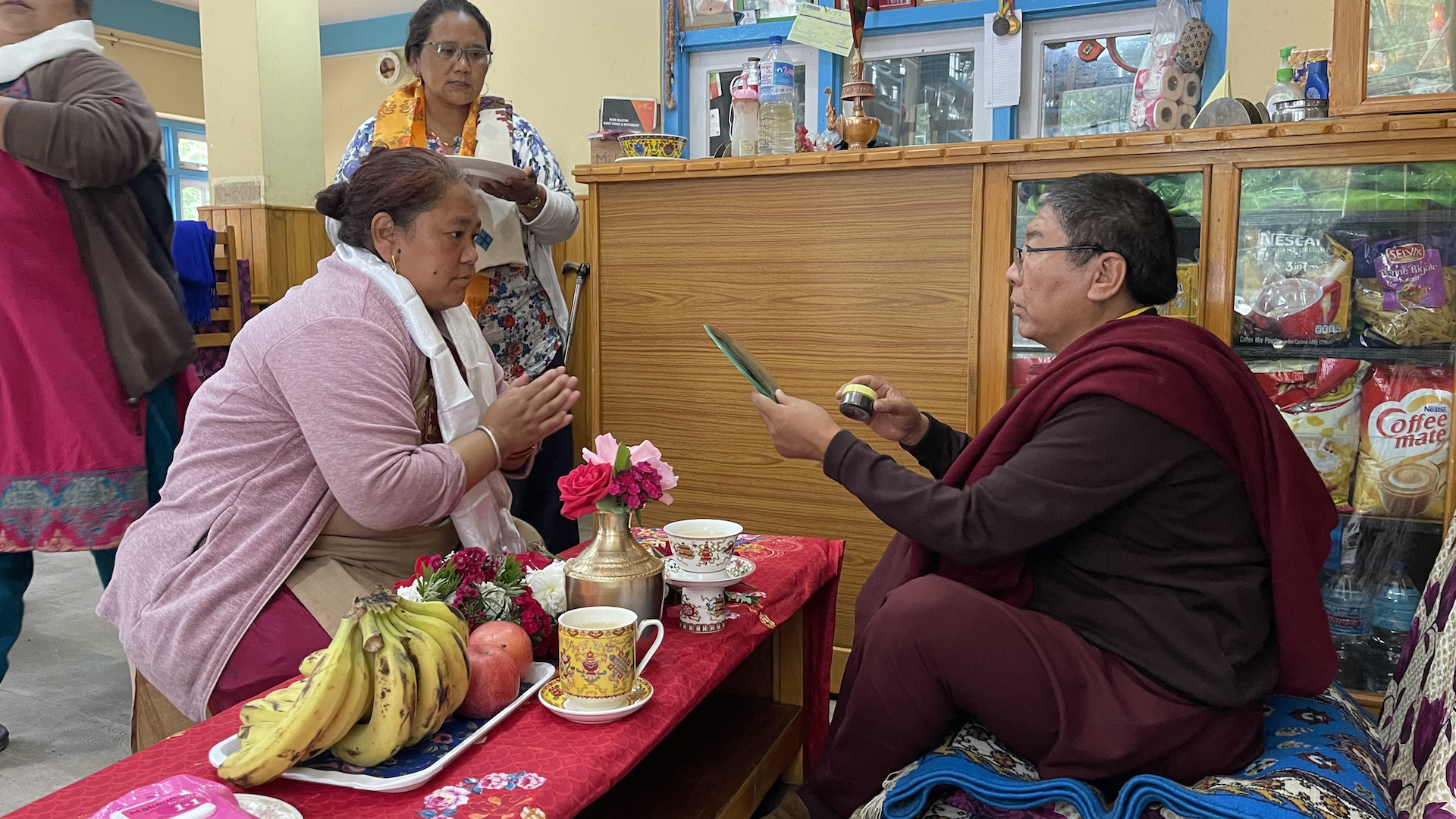 Tsoknyi Rinpoche in Manang